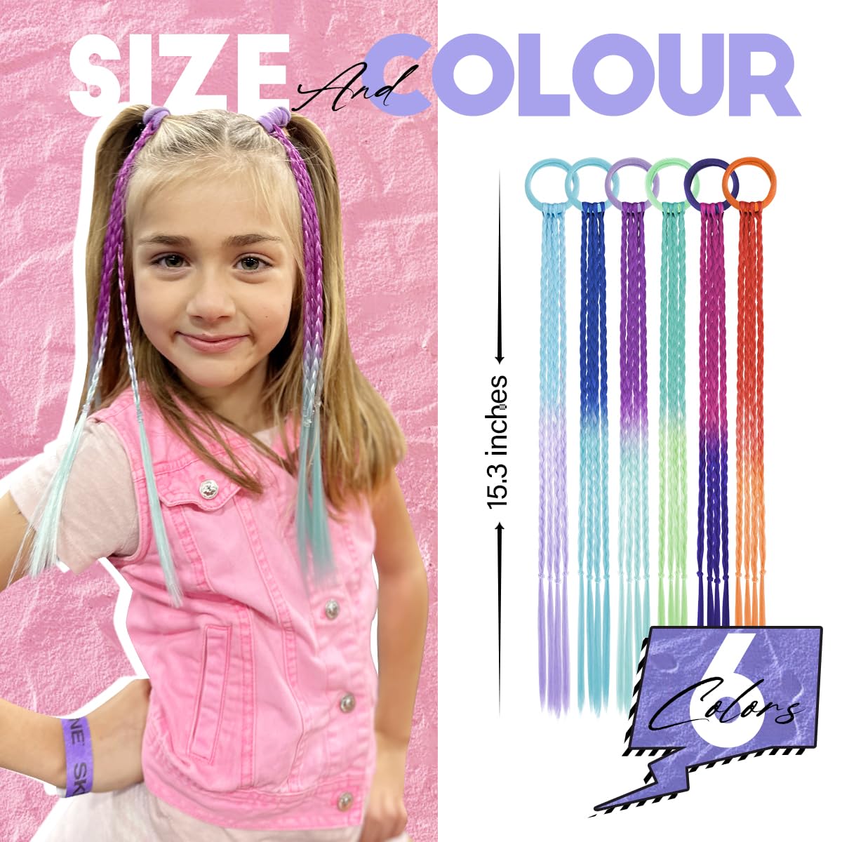 Amazon.com : Dreamlover Crazy Hair Day Accessories for Girls